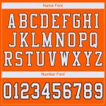 Custom Orange White-Brown Mesh Authentic Football Jersey Custom Orange White-Brown Mesh Authentic Football Jersey
