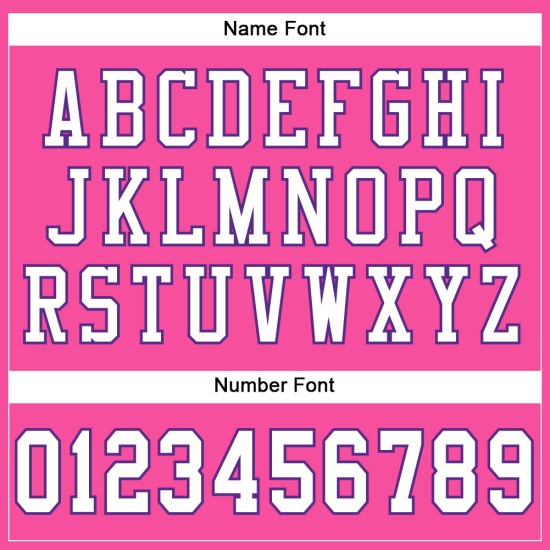 Custom Pink White-Purple Mesh Authentic Football Jersey Custom Pink White-Purple Mesh Authentic Football Jersey