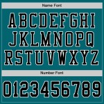 Custom Teal Black-White Mesh Authentic Football Jersey Custom Teal Black-White Mesh Authentic Football Jersey
