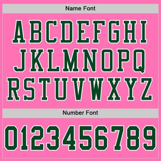 Custom Pink Green-White Mesh Authentic Football Jersey Custom Pink Green-White Mesh Authentic Football Jersey