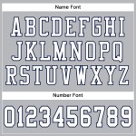 Custom Gray White-Navy Mesh Authentic Football Jersey Custom Gray White-Navy Mesh Authentic Football Jersey