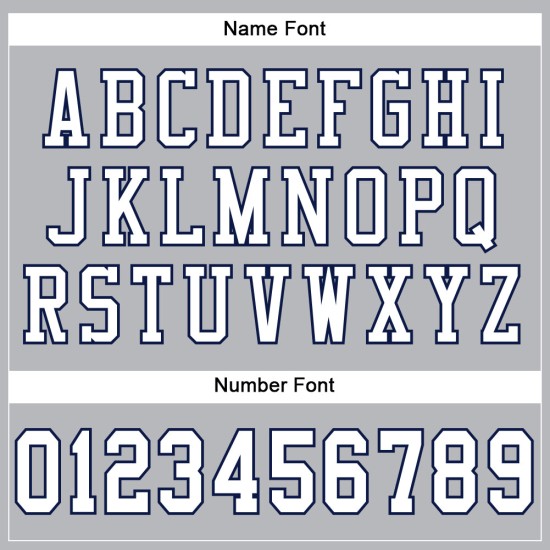 Custom Gray White-Navy Mesh Authentic Football Jersey Custom Gray White-Navy Mesh Authentic Football Jersey