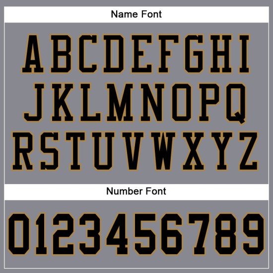 Custom Gray Black-Old Gold Mesh Authentic Football Jersey Custom Gray Black-Old Gold Mesh Authentic Football Jersey