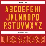 Custom Red Red-Gold Mesh Authentic Football Jersey Custom Red Red-Gold Mesh Authentic Football Jersey