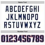 Custom White Navy-Scarlet Mesh Authentic Football Jersey Custom White Navy-Scarlet Mesh Authentic Football Jersey