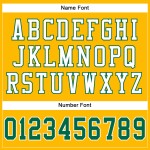 Custom Gold Kelly Green-White Mesh Authentic Football Jersey Custom Gold Kelly Green-White Mesh Authentic Football Jersey
