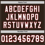 Custom Brown White-Red Mesh Authentic Football Jersey Custom Brown White-Red Mesh Authentic Football Jersey
