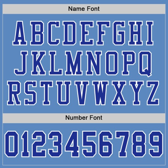 Custom Light Blue Royal-White Mesh Authentic Football Jersey Custom Light Blue Royal-White Mesh Authentic Football Jersey