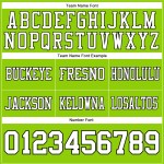 Custom Neon Green White-Black Mesh Authentic Football Jersey Custom Neon Green White-Black Mesh Authentic Football Jersey