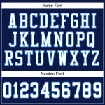 Custom Navy White-Powder Blue Mesh Authentic Football Jersey Custom Navy White-Powder Blue Mesh Authentic Football Jersey