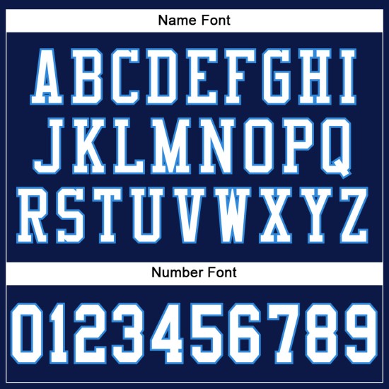 Custom Navy White-Powder Blue Mesh Authentic Football Jersey Custom Navy White-Powder Blue Mesh Authentic Football Jersey