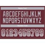 Custom Burgundy Gray-White Mesh Drift Fashion Football Jersey Custom Burgundy Gray-White Mesh Drift Fashion Football Jersey