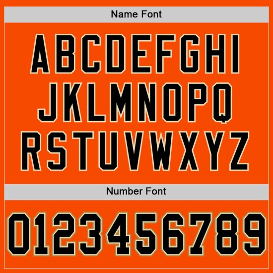 Custom Orange Black-Old Gold Mesh Authentic Football Jersey Custom Orange Black-Old Gold Mesh Authentic Football Jersey